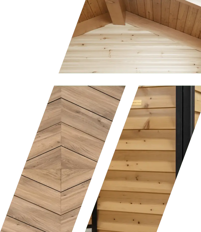 wood texture inside Trans Canada Wood logo